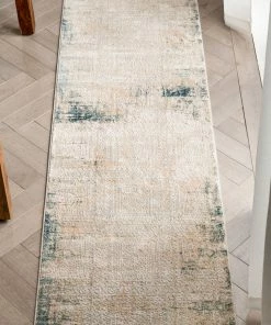 Well Woven Marius Gold Vintage Persian Mosaic High-Low Rug Global