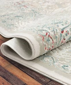 Well Woven Grace Grey Vintage Persian Oriental High-Low Rug Global