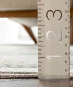 Well Woven Grace Grey Vintage Persian Oriental High-Low Rug Global