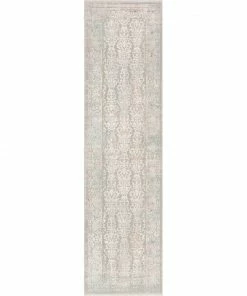 Well Woven Grace Grey Vintage Persian Oriental High-Low Rug Global