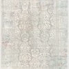 Well Woven Grace Grey Vintage Persian Oriental High-Low Rug Global