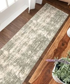 Well Woven Global Eliza Grey Vintage Persian Panel High-Low Rug 20 Well Woven Global Eliza Grey Vintage Persian Panel High-Low Rug