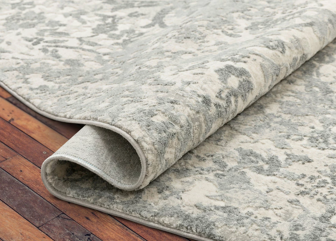 Well Woven Global Campbell Grey Vintage Persian Floral High-Low Rug 6 Well Woven Global Campbell Grey Vintage Persian Floral High-Low Rug