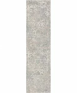 Well Woven Global Campbell Grey Vintage Persian Floral High-Low Rug 31 Well Woven Global Campbell Grey Vintage Persian Floral High-Low Rug
