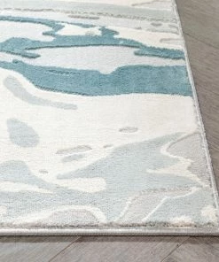 Well Woven Alden Blue Vintage Abstract Watercolor High-Low Rug 14 Well Woven Alden Blue Vintage Abstract Watercolor High-Low Rug