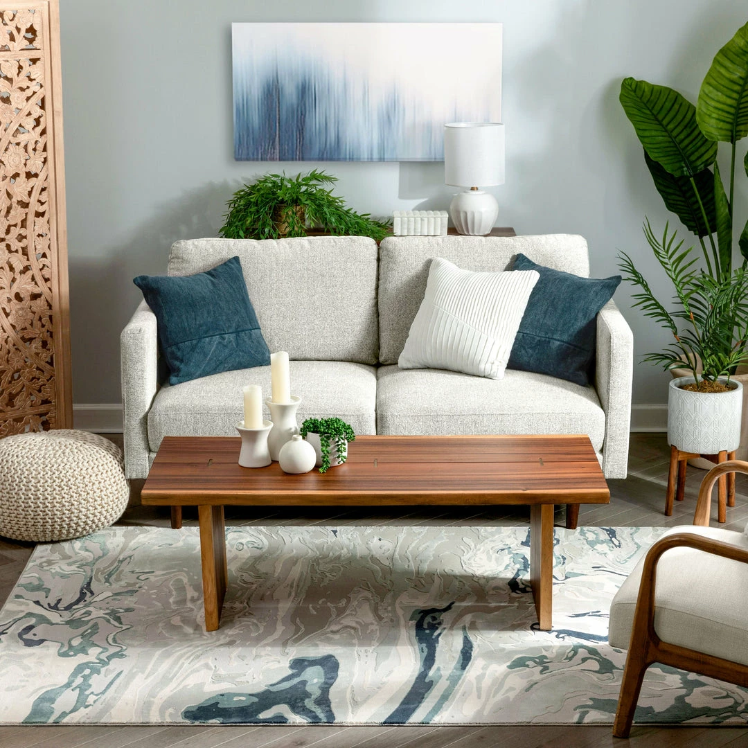 Well Woven Alden Blue Vintage Abstract Watercolor High-Low Rug 9 Well Woven Alden Blue Vintage Abstract Watercolor High-Low Rug