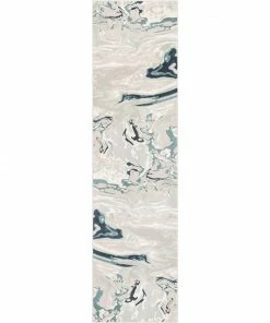 Well Woven Alden Blue Vintage Abstract Watercolor High-Low Rug 21 Well Woven Alden Blue Vintage Abstract Watercolor High-Low Rug