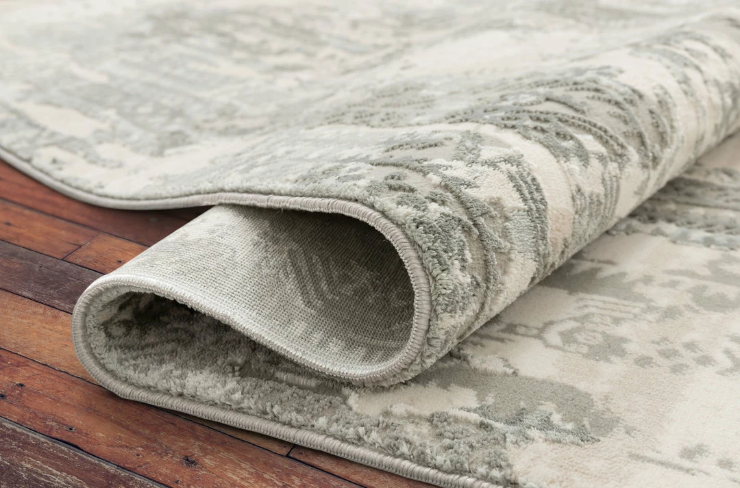 Well Woven Global Eliza Grey Vintage Persian Panel High-Low Rug 6 Well Woven Global Eliza Grey Vintage Persian Panel High-Low Rug