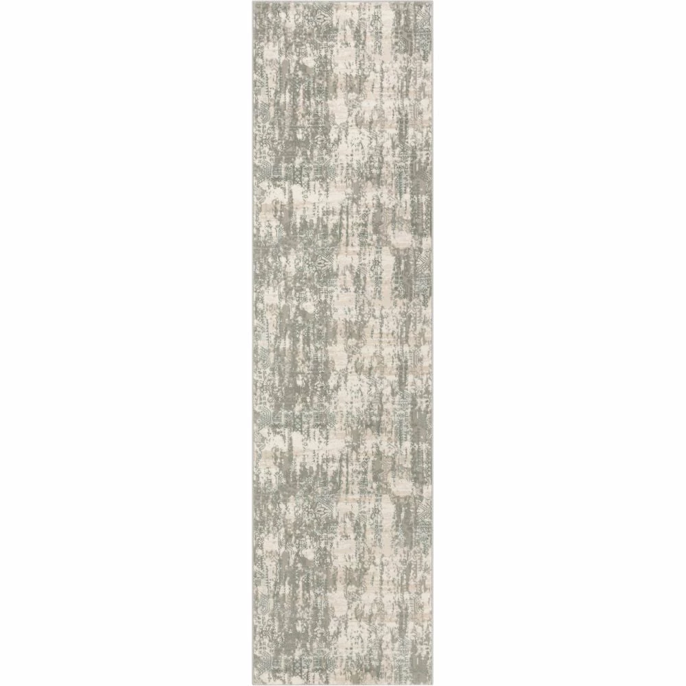 Well Woven Global Eliza Grey Vintage Persian Panel High-Low Rug 12 Well Woven Global Eliza Grey Vintage Persian Panel High-Low Rug