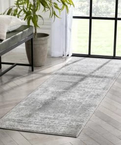 Well Woven Thiva Vintage Oriental Floral Pattern Ivory Rug