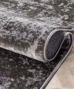 Well Woven Global Thiva Vintage Oriental Floral Pattern Grey Rug