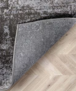 Well Woven Global Thiva Vintage Oriental Floral Pattern Grey Rug