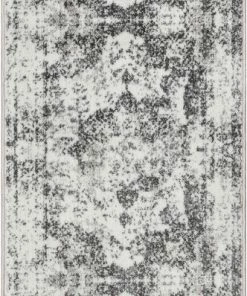 Well Woven Patras Vintage Oriental Medallion Ivory Rug