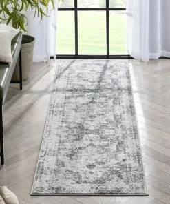 Well Woven Patras Vintage Oriental Medallion Ivory Rug