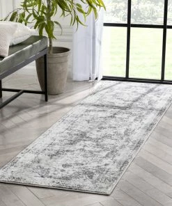 Well Woven Patras Vintage Oriental Medallion Ivory Rug