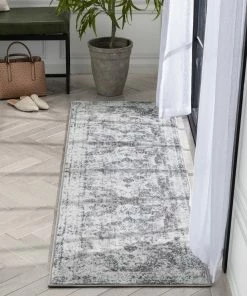 Well Woven Patras Vintage Oriental Medallion Ivory Rug