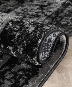 Well Woven Patras Vintage Oriental Medallion Black Rug 18 Well Woven Patras Vintage Oriental Medallion Black Rug