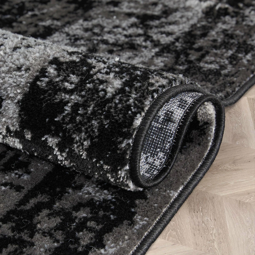 Well Woven Patras Vintage Oriental Medallion Black Rug 5 Well Woven Patras Vintage Oriental Medallion Black Rug