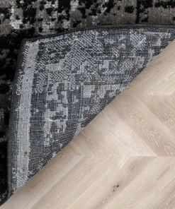 Well Woven Patras Vintage Oriental Medallion Black Rug 19 Well Woven Patras Vintage Oriental Medallion Black Rug