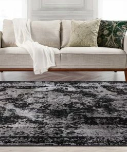 Well Woven Patras Vintage Oriental Medallion Black Rug 21 Well Woven Patras Vintage Oriental Medallion Black Rug