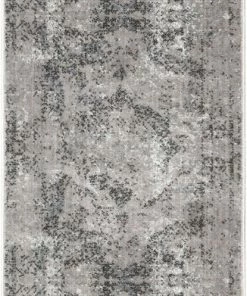 Well Woven Global Patras Vintage Oriental Medallion Grey Rug
