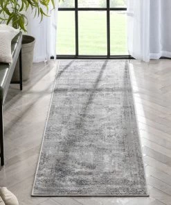 Well Woven Global Patras Vintage Oriental Medallion Grey Rug