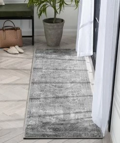 Well Woven Global Patras Vintage Oriental Medallion Grey Rug