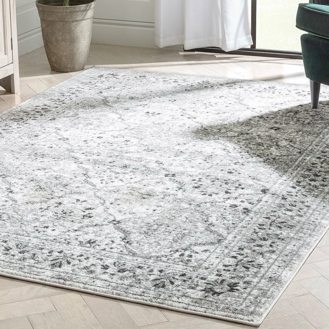 Well Woven Global Argos Modern Vintage Lattice Ivory Grey Rug 8 Well Woven Global Argos Modern Vintage Lattice Ivory Grey Rug