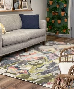 Well Woven Posy Vintage Floral Blue Blush Rug Global 21 Well Woven Posy Vintage Floral Blue Blush Rug Global