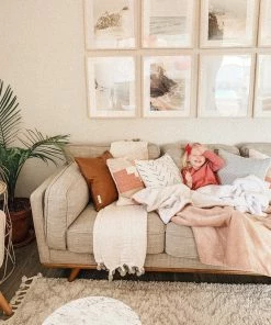 Well Woven Mirela Moroccan Diamond Shag Grey Rug