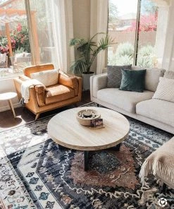 Well Woven Global Julita Vintage Bohemian Aztec Tribal Black Rug