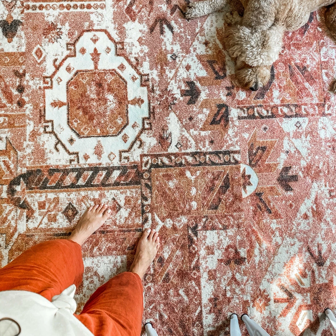 Well Woven Elizabeth Global Vintage Patchwork Pattern Blush Pink Rug 12 Well Woven Elizabeth Global Vintage Patchwork Pattern Blush Pink Rug