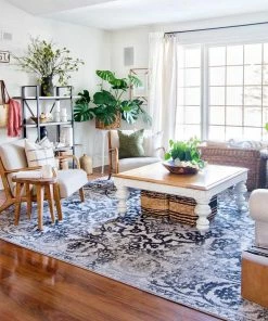 Well Woven Sheffield Grey Traditional Rug Vintage