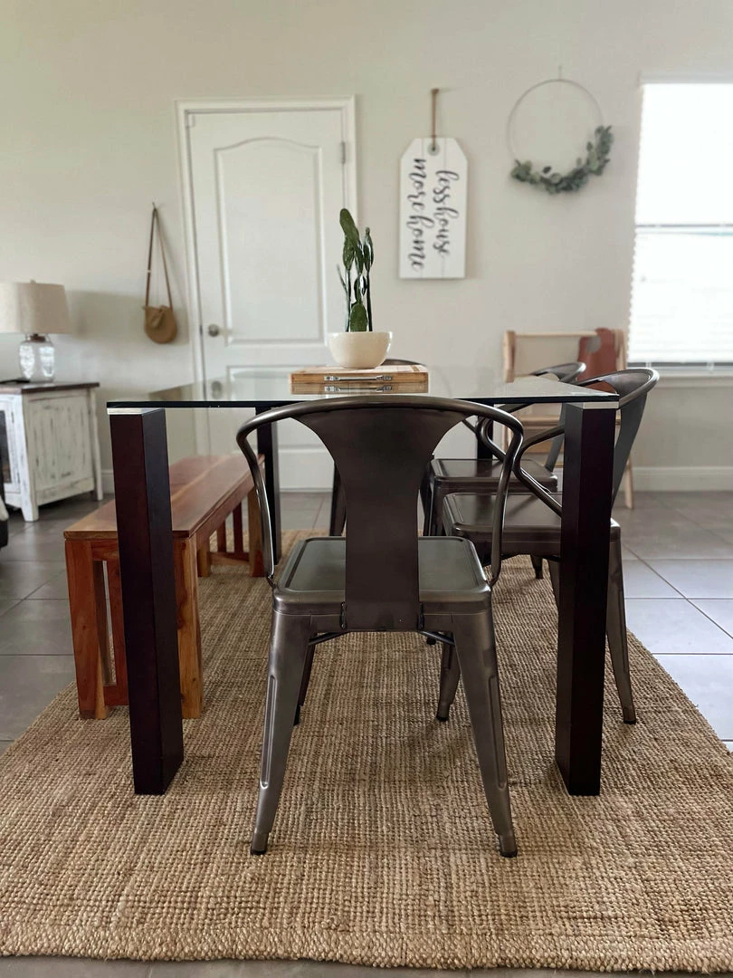 Well Woven Jute + Natural Boucle Hand-Woven Jute Rug Farmhouse Solid Pattern Natural Chunky-Textured Rug 8 Well Woven Jute + Natural Boucle Hand-Woven Jute Rug Farmhouse Solid Pattern Natural Chunky-Textured Rug