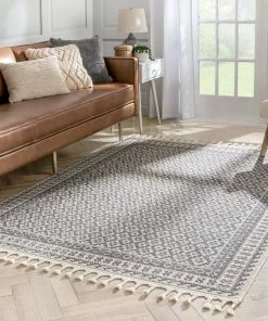 Well Woven Callista Tribal Trellis Pattern Grey Kilim-Style Rug Global 18 Well Woven Callista Tribal Trellis Pattern Grey Kilim-Style Rug Global