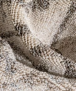 Well Woven Global Valentina Oriental Medallion Pattern Brown Beige Kilim-Style Rug