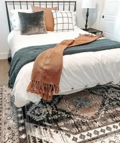 Well Woven Global Julita Vintage Bohemian Aztec Tribal Black Rug