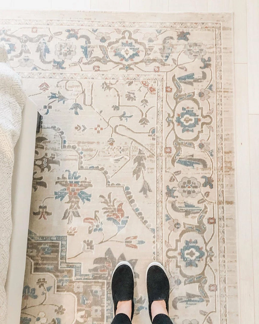 Well Woven Mariah Beige Vintage Oriental Medallion Rug 8 Well Woven Mariah Beige Vintage Oriental Medallion Rug