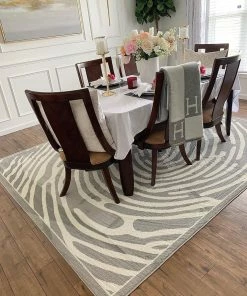 Well Woven Delightful Grey Modern Microfiber Rug By Chill Rugs 5'3