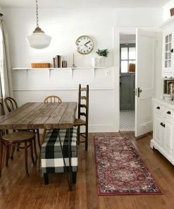 Well Woven Jackie Crimson Traditional Medallion Tribal Rug