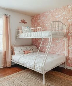 Well Woven Border Pattern Jute Rug Hand-Braided Basket Weave Jute Rug Blush & Natural Color