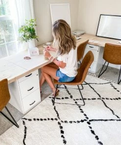 Well Woven Global Patli Moroccan Trellis Ivory Shag Rug 24 Well Woven Global Patli Moroccan Trellis Ivory Shag Rug