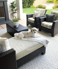 Well Woven Sienna Moroccan Trellis Pattern Grey Indoor Outdoor Rug Global 21 Well Woven Sienna Moroccan Trellis Pattern Grey Indoor Outdoor Rug Global