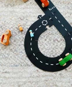 Well Woven Chindi Bohemian Vintage Solid & Striped Multi-Color Ivory Yellow Braided Pattern Rug Global