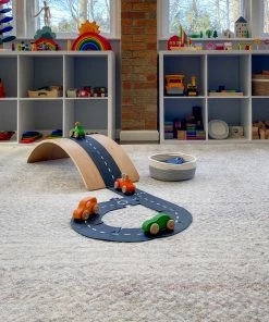 Well Woven Chindi Bohemian Vintage Solid & Striped Multi-Color Ivory Yellow Braided Pattern Rug Global