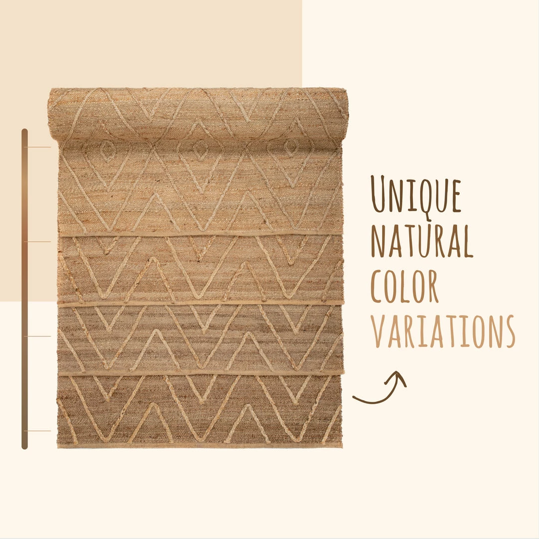 Well Woven Diamond Moroccan Jute Rug Hand-Braided Basket Weave Jute Rug Lattice Pattern Natural Color Global 5 Well Woven Diamond Moroccan Jute Rug Hand-Braided Basket Weave Jute Rug Lattice Pattern Natural Color Global